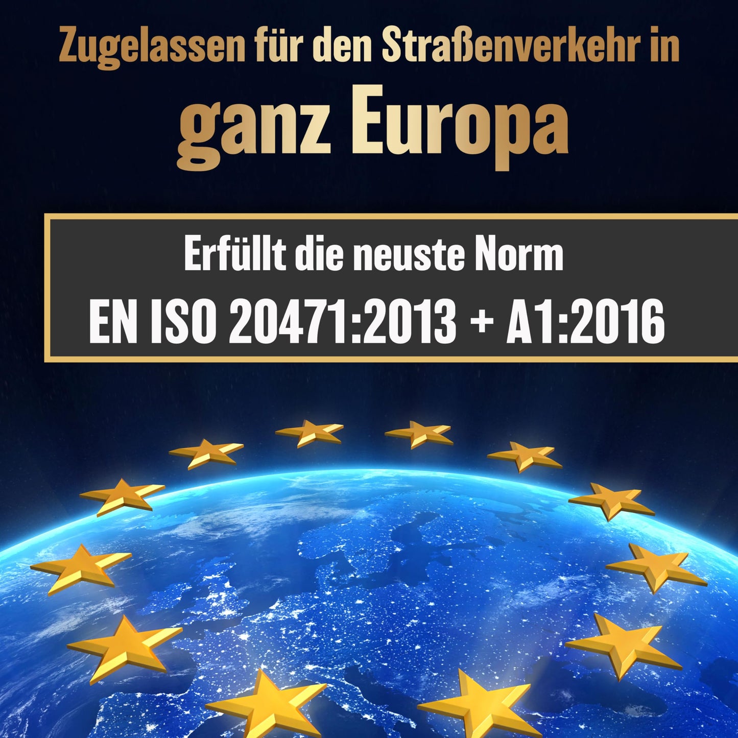HELDENWERK Auto Warnweste 4er Set für Erwachsene europaweit einsetzbar - Reflektierende Warnwesten 2025 - PKW Sicherheitsweste, Pannenweste, KFZ Weste