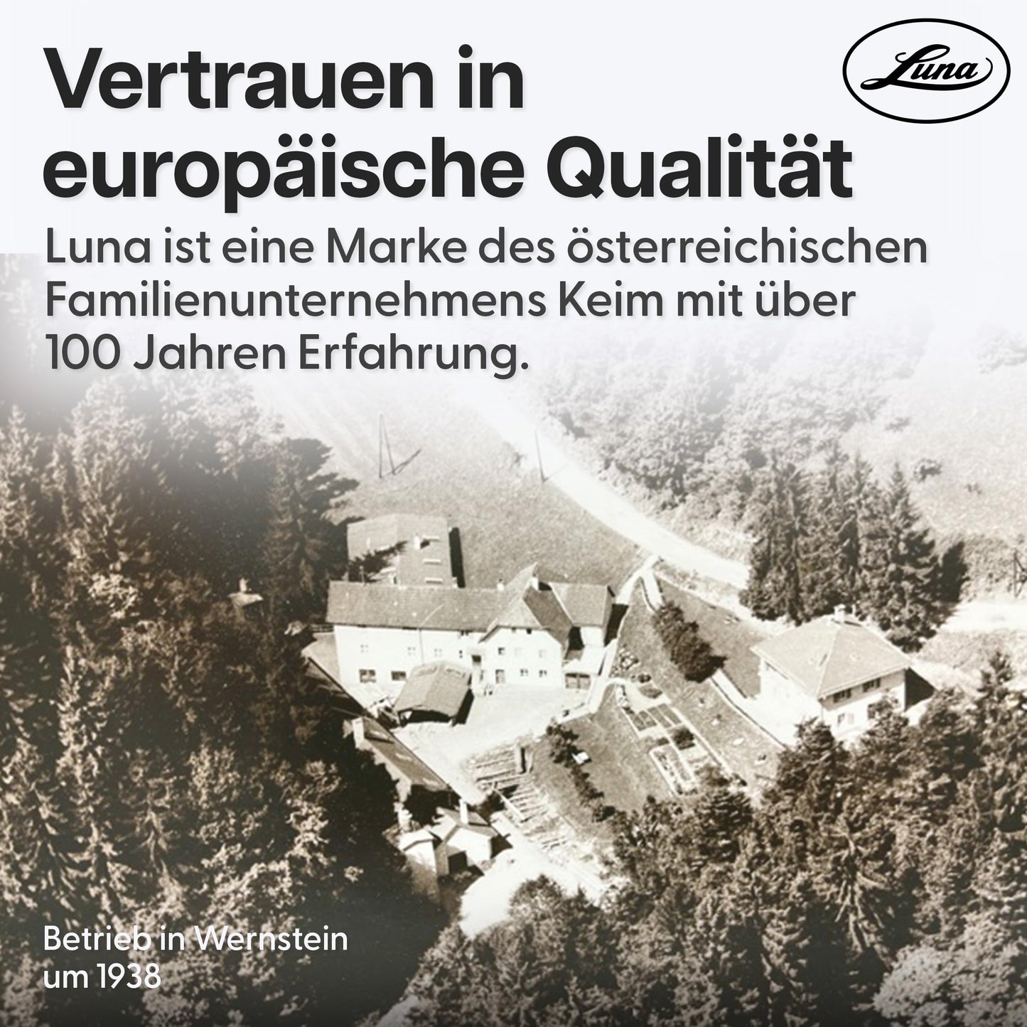 Luna® Wäscheklammern Plastik 50 Stück - Wäscheklammer aus recycelten UV beständigen Kunststoff - Wäscheklammern ohne Abdruck - 100% Farbecht - Wäscheklammern stabil mit Box - Made in Austria