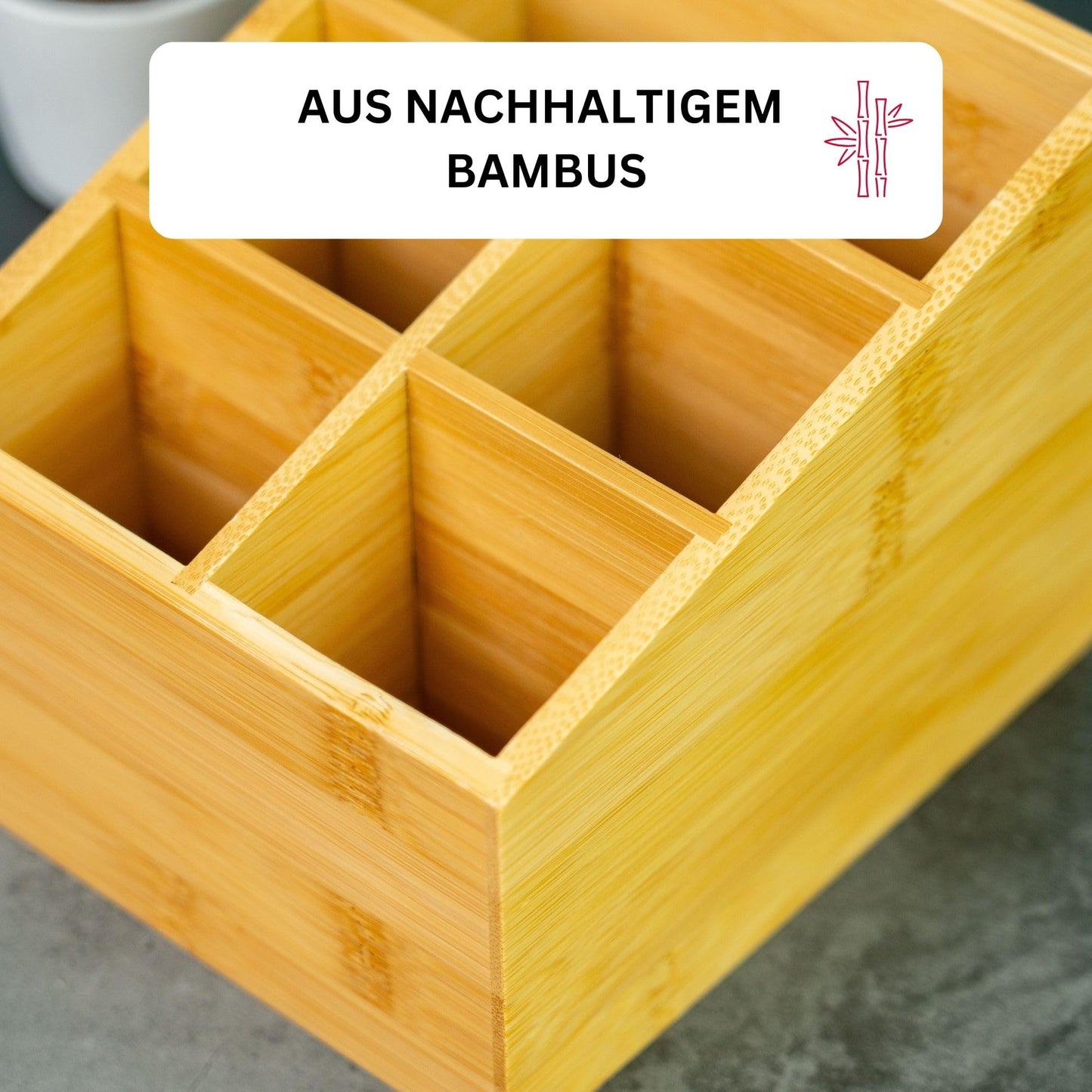 Westmark 69842270 Tapas + Friends Tischbutler, Bambus