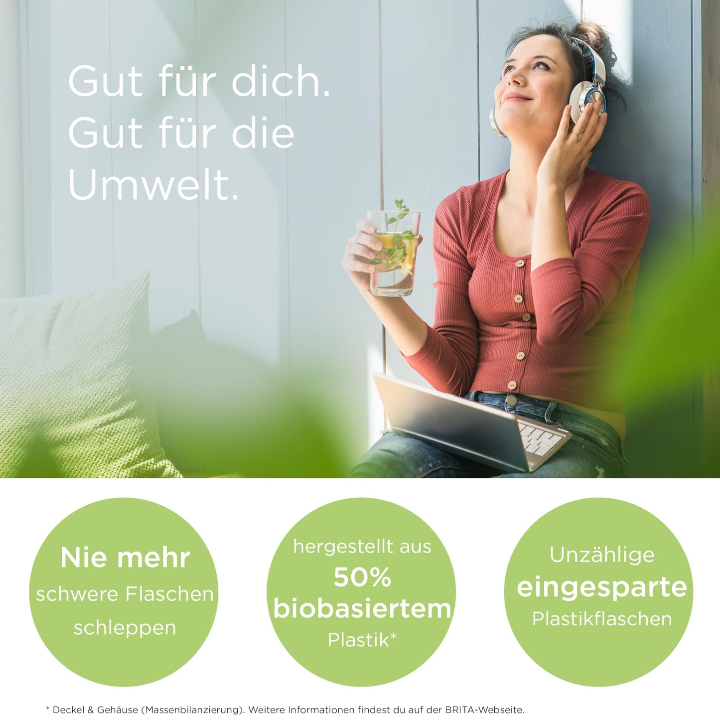 BRITA Wasserfilter Kanne Marella blau (2,4l) inkl. 3x MAXTRA PRO All-in-1 Wasserfilterkartusche – Filter zur Reduzierung von Kalk, Chlor, Blei, Kupfer & geschmacksstörenden Stoffen im Wasser