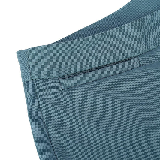 YYNUDA Hosenanzüge für Damen Fallendes Revers Zwei Einreiher Slim Elegant Taillierter Business Hosenanzug（Blau Grau L）