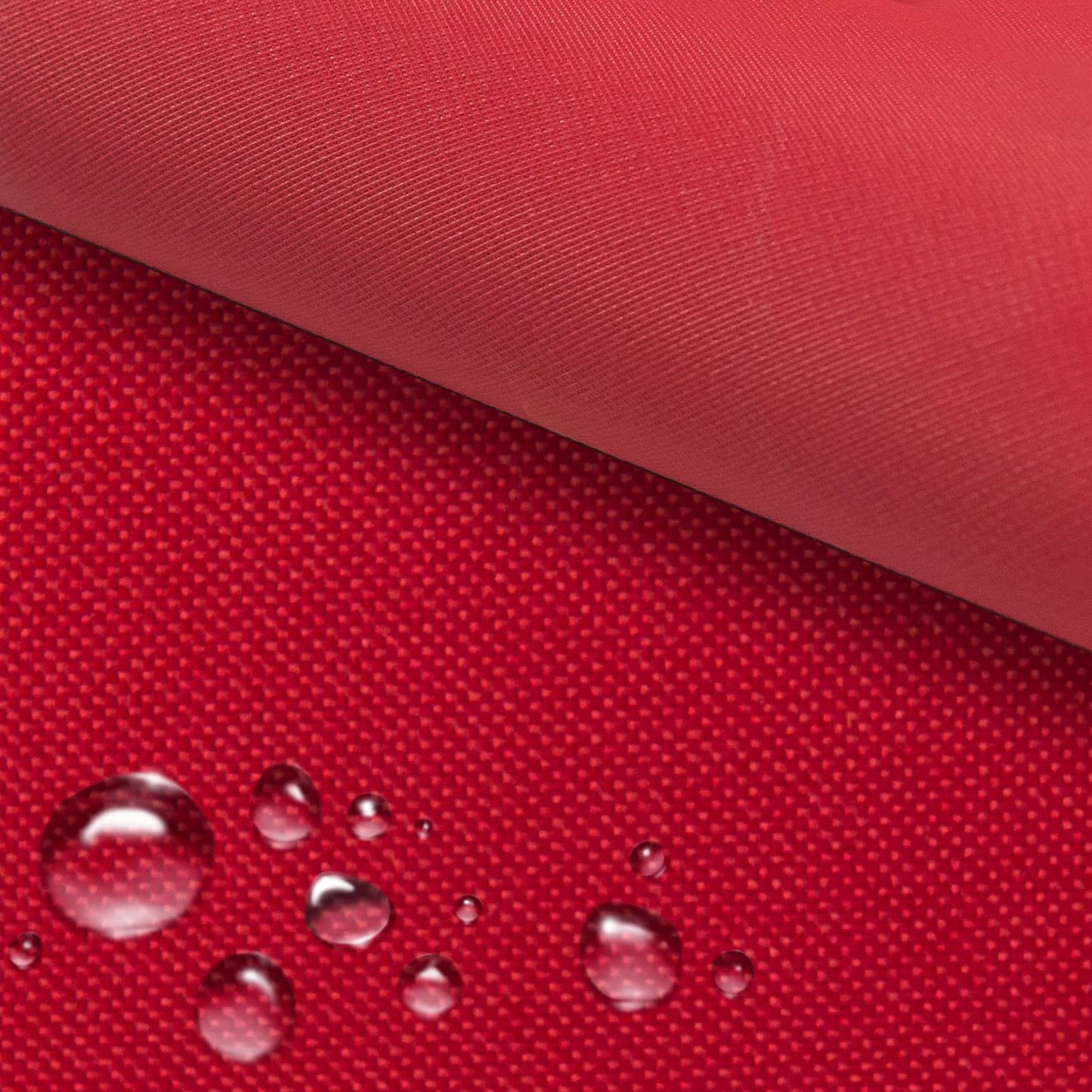 Ecopuf - Sessel Wohnzimmer - Keiko Patchwork S/M Polyester Sack Sitz - Entspannungssessel zum Sitzen - Sack Pouf reißfest schmutzabweisend - Pouff mit Handgriff - Wohnungseinrichtung - Rot Nc12