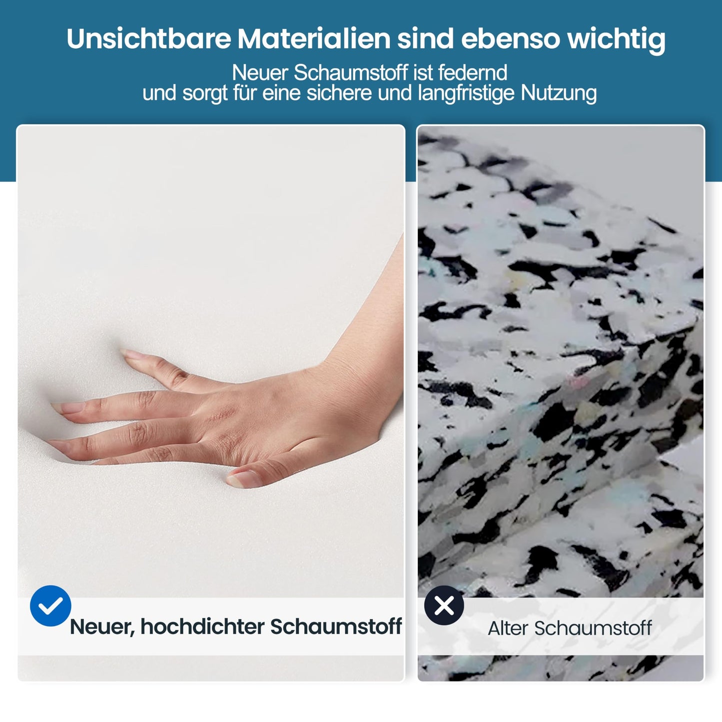 Yaheetech Bürostuhl Ergonomisch, Schreibtischstuhl mit Hochklappbaren Armlehnen, Drehstuhl mit Rückenlehne und Verstellbarer Kopfstütze, bis 136 kg Belastbar Schwarz