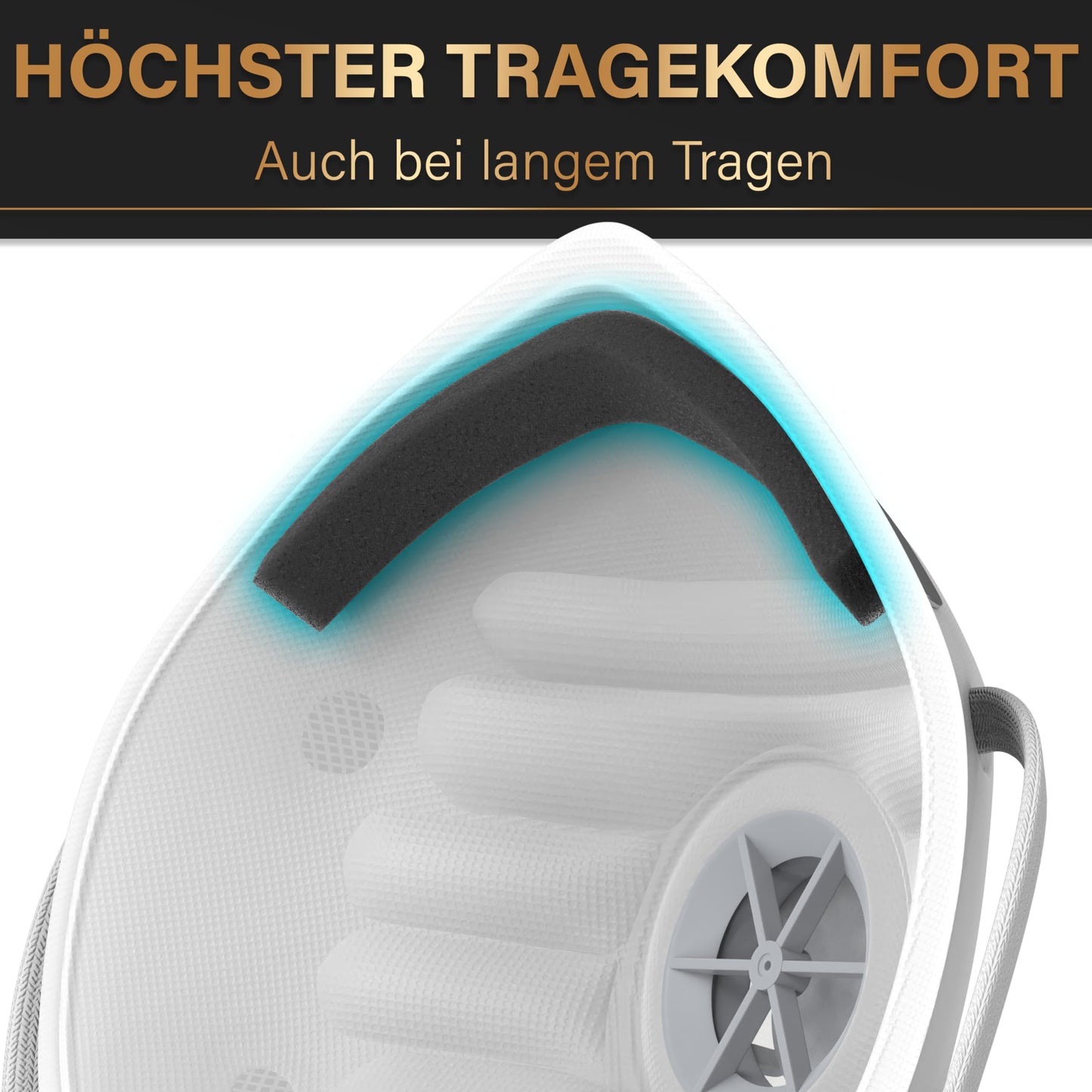 HELDENWERK Atemschutzmaske im 5er, 10er oder 20er Set - Atemmaske - Perfekt anpassbare FFP1 Mundschutz Maske - Feinstaubmaske, Staubschutzmaske für Schleifen etc