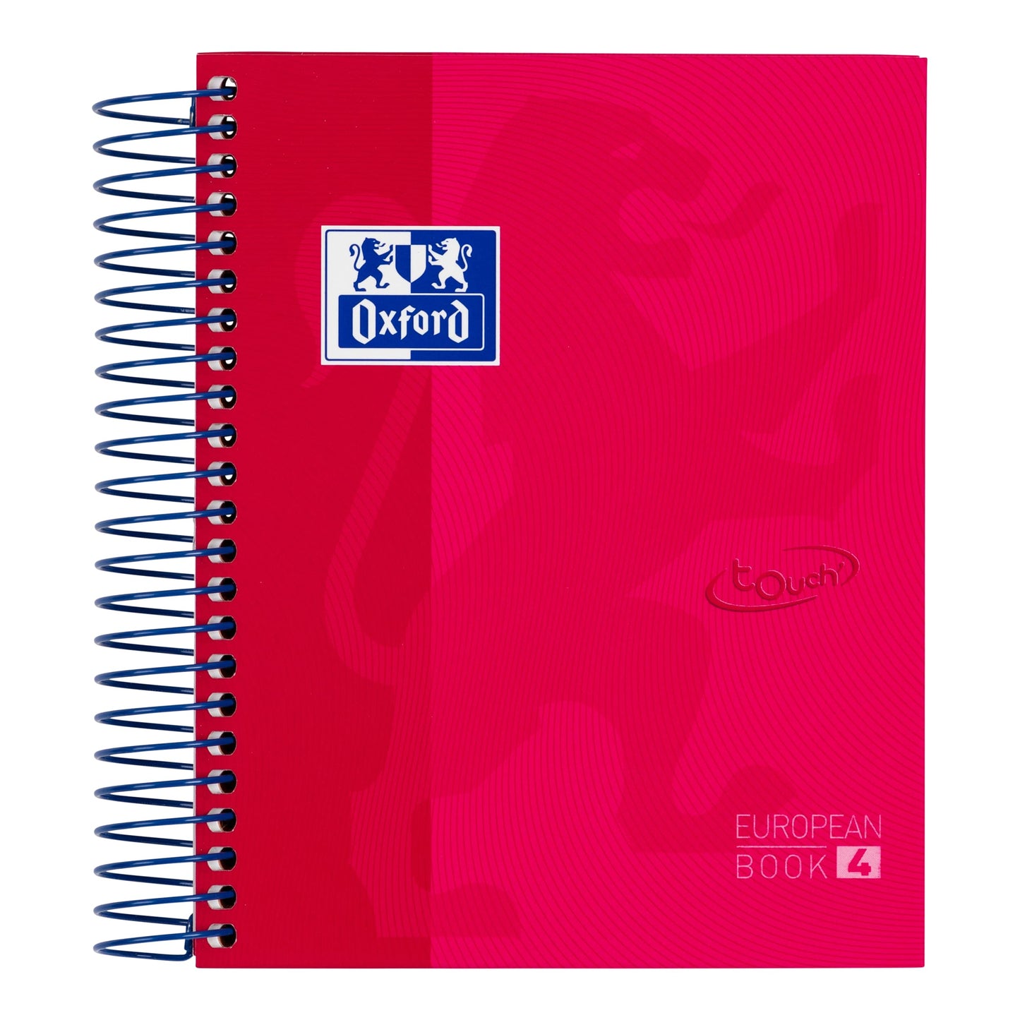 Oxford Notizblock, A6, mit Spirale, 240 Seiten, kariert, sortiert, 5er Pack