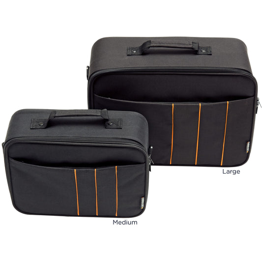 celexon Beamertasche Economy - 41x29x15 cm - Hartschalenrahmen - wasserabweisend & abwaschbar - 100% Polyester - schwarz