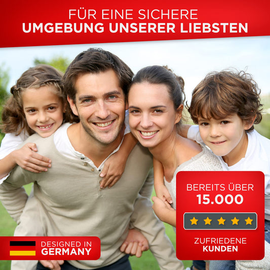 BLAUSTEIN Warnwürfel 2X - Mehr Sicherheit für Kinder Straßenwarnschild Spielende Kinder