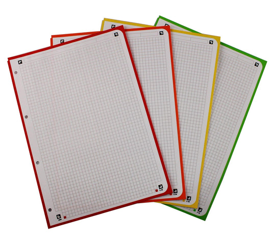 Oxford Europeanbook, 5er Pack, DIN A4, kariert, braun