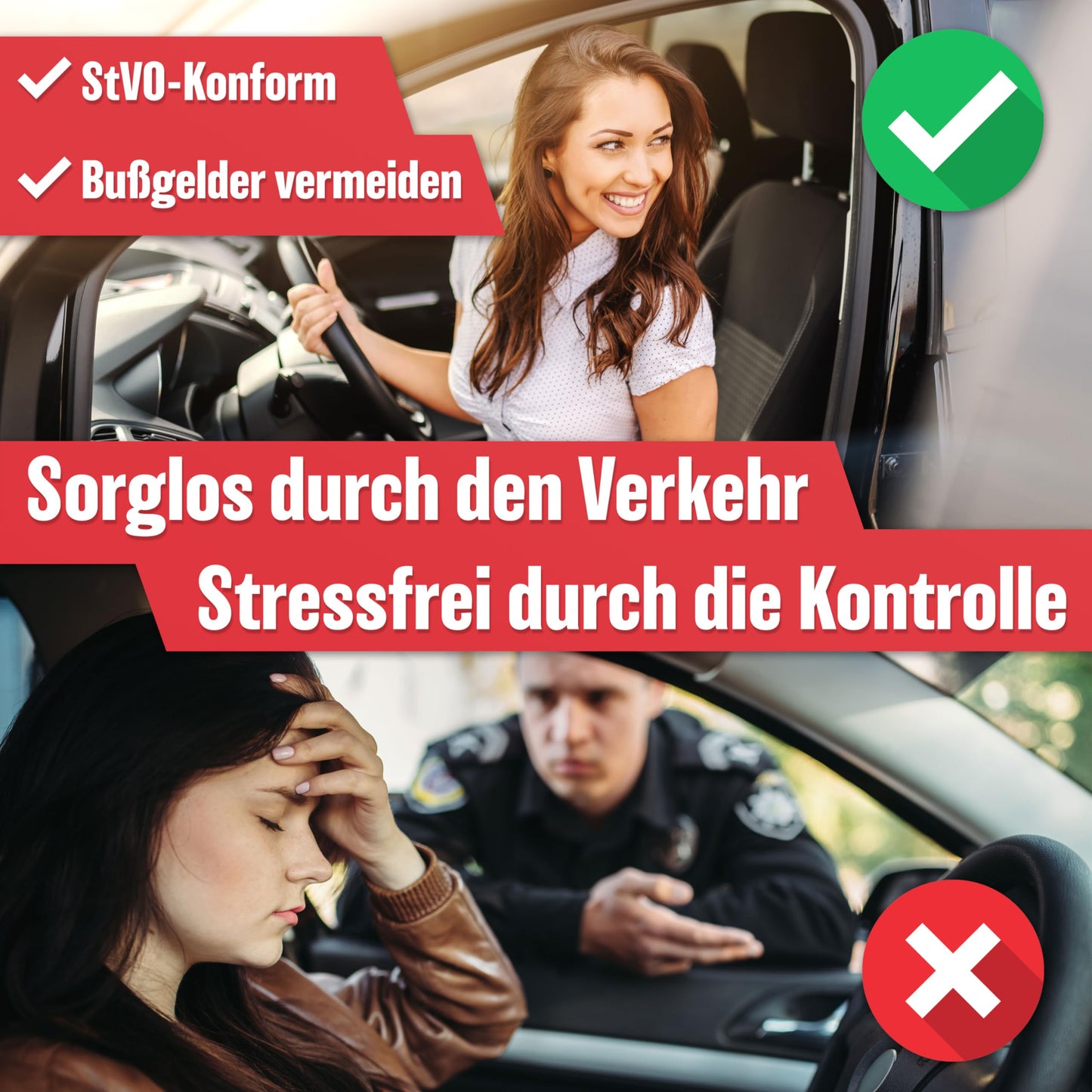 HELDENWERK KFZ Verbandstasche nach aktueller Norm 2024 - Europaweit Nutzbar - Erste Hilfe Set Auto Verbandskasten DIN 13164:2022 (StVO konform)