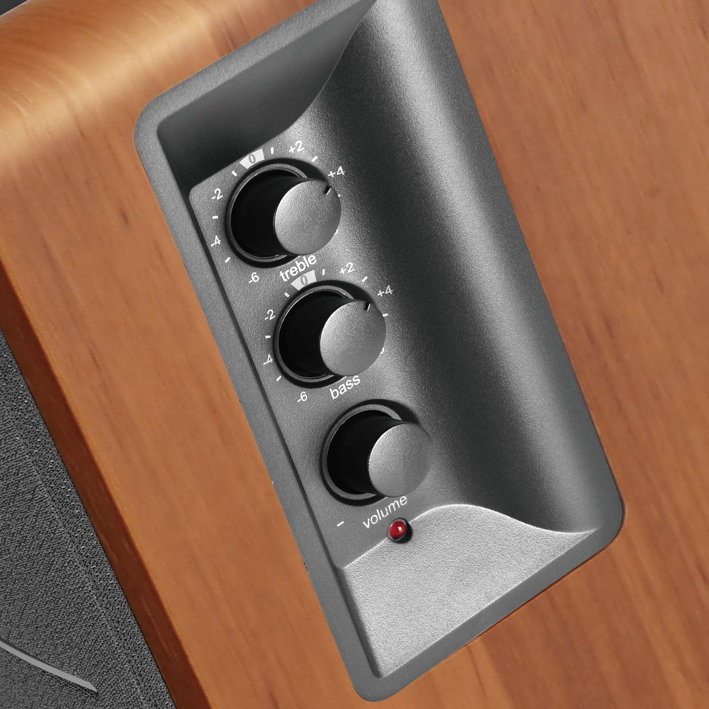 Edifier R1280Ts Verstärke Lautsprecher - 2.0 Stereo Aktive Nahfeldlautsprecher - Studio Monitor Lautsprecher - 42 Watts RMS mit Subwoofer Ausgang - Holzgehäuse, Braun