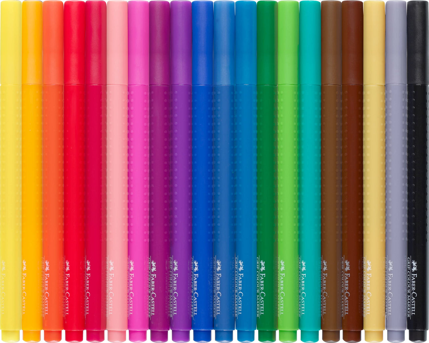 FABER-CASTELL 155320 - Fasermaler GRIP Colour Marker, 20er Etui