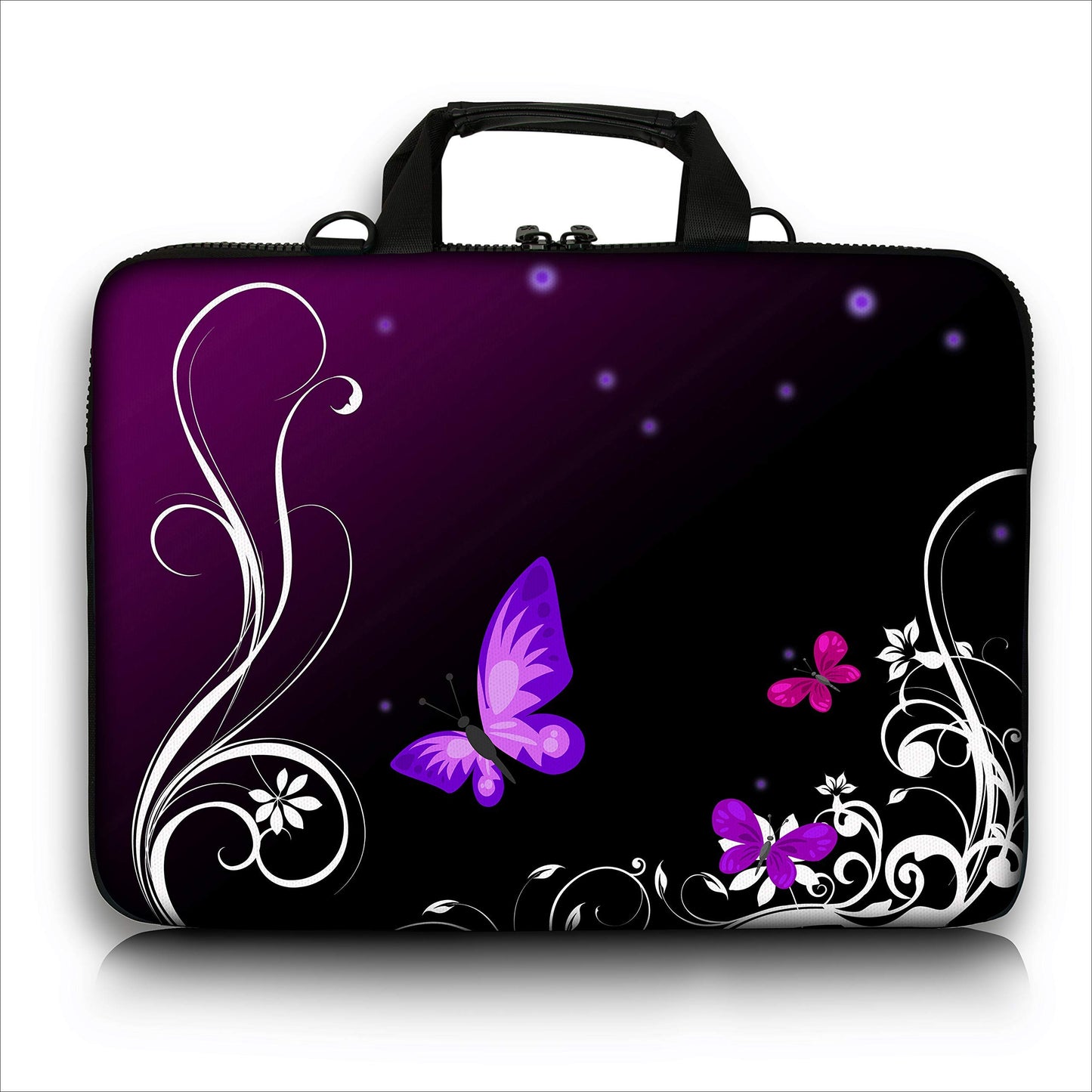 Sidorenko Laptoptasche 15-15.6 Zoll - Notebook-Tasche mit Außentasche für Zubehör - Laptop Hülle für Damen, Herren und Kinder - Laptop Tasche Schmutz- und Wasserabweisend - Laptop Bag