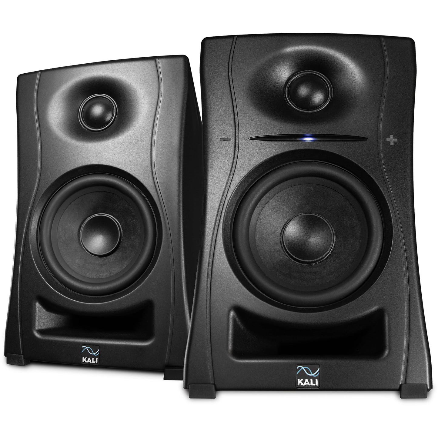 Kali Audio LP-UNF Nahfeldmonitor (160 Watt, hochwertiges Soundsystem, Studiomonitor, Boundary EQ, Hi-Fi Konnektivität mit Bluetooth/USB-C, TRS, RCA, 6,2 kg, 25,4 x 16,4 x 7,4cm), Schwarz
