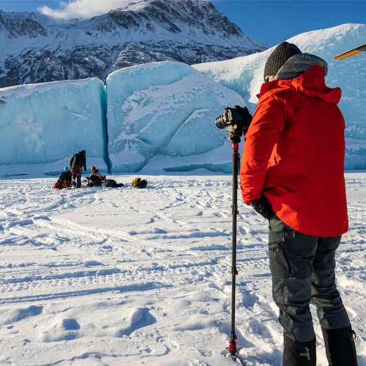 IFOOTAGE Cobra 3 C180F-P Kamera-Einbeinstativ aus Kohlefaser,Teleskop-Video-Einbeinstativ,Innovatives Pedaldesign,Geeignet für Spiegelreflexkameras und Camcorder(180cm)
