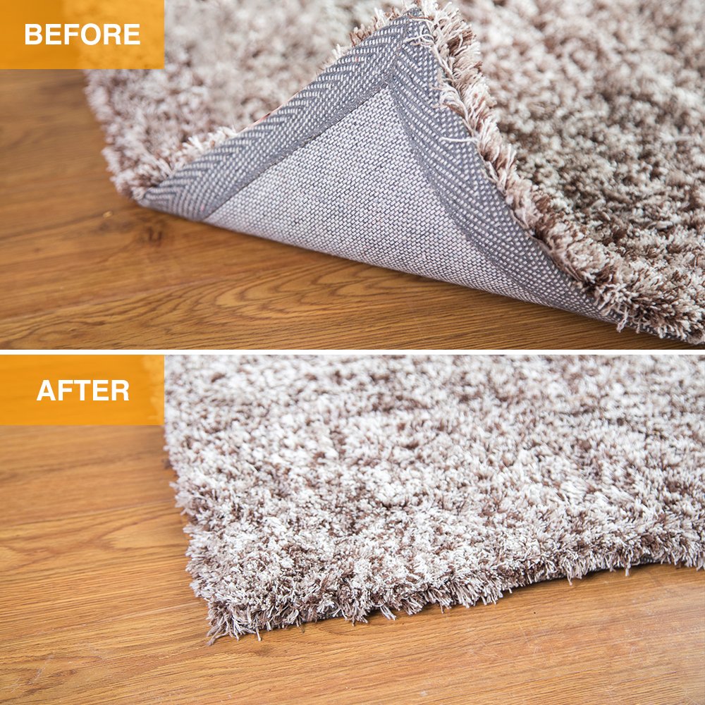 Home Techpro Rutschfester und waschbarer Greifer Vacuum Tech – Neue Materialien zum Schutz vor Kräuseln; halten Sie Ihren Teppich an Ort und Stelle