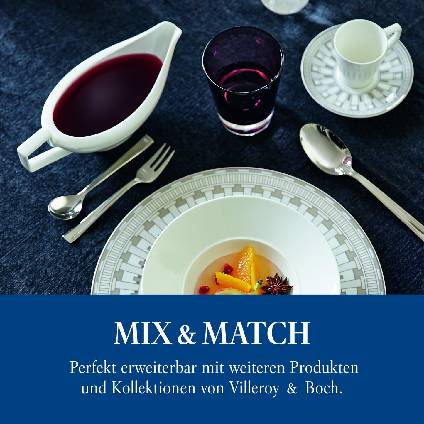 Villeroy & Boch – Victor Tafelbesteck 30 Teilig, Besteckset Für 6 Personen, Spülmaschinenfest, Rostfrei, Messer, Gabel, Löffel, Essbesteck Set, Besteck Aus Edelstahl