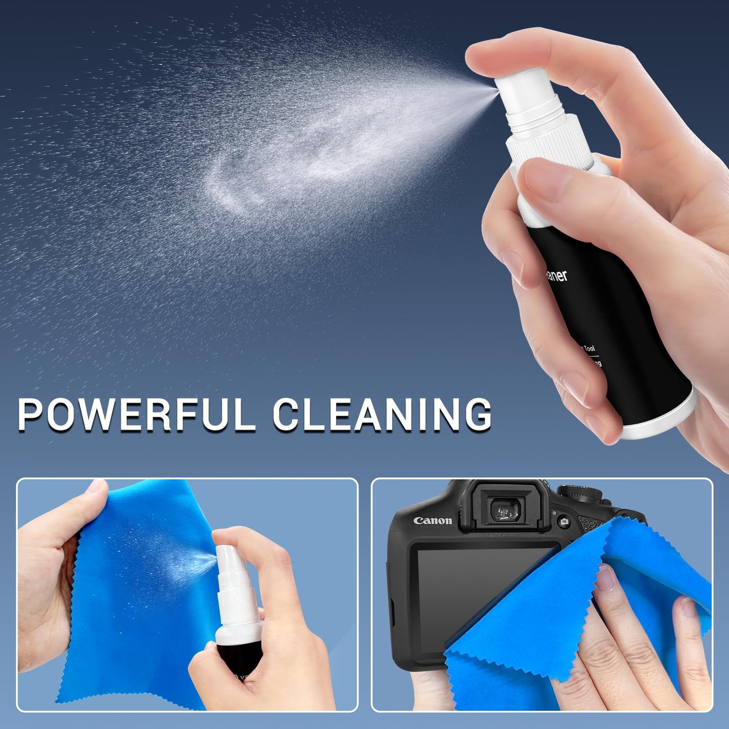 Kamera Reinigungsset für Digitale Spiegelreflexkamera, Kompatibel mit Canon Sony Nikon Pentax, Kamera Objektiv Sensor Reinigungsset, Kamera Reinigung Zubehör, Camera Lens Cleaning Kit