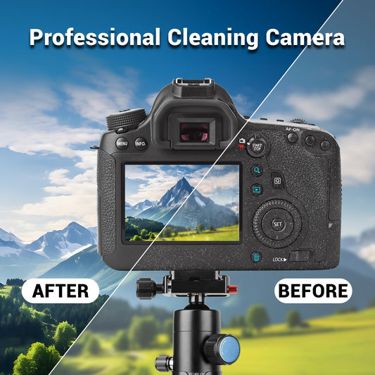 Kamera Reinigungsset für Digitale Spiegelreflexkamera, Kompatibel mit Canon Sony Nikon Pentax, Kamera Objektiv Sensor Reinigungsset, Kamera Reinigung Zubehör, Camera Lens Cleaning Kit