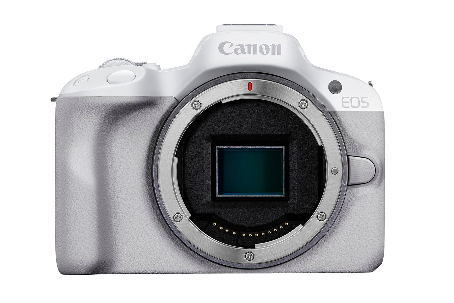Canon EOS R50 Systemkamera + RF-S 18-45 is STM Objektiv - Spiegellose Kamera (Digitalkamera mit Autofokus und Motiverkennung für Augen Tiere Fahrzeuge, 4k Videokamera, 15 Bilder pro Sekunde) weiß