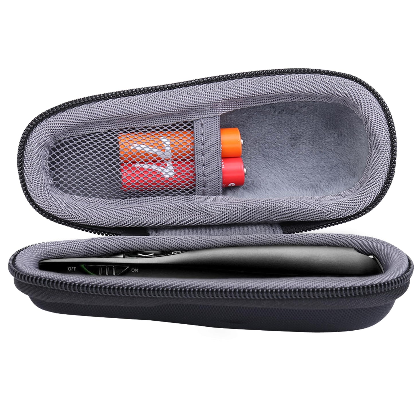 co2CREA Hart reiseschutzhülle Etui Tasche für Logitech R400 Wireless Presenter, Nur Tasche