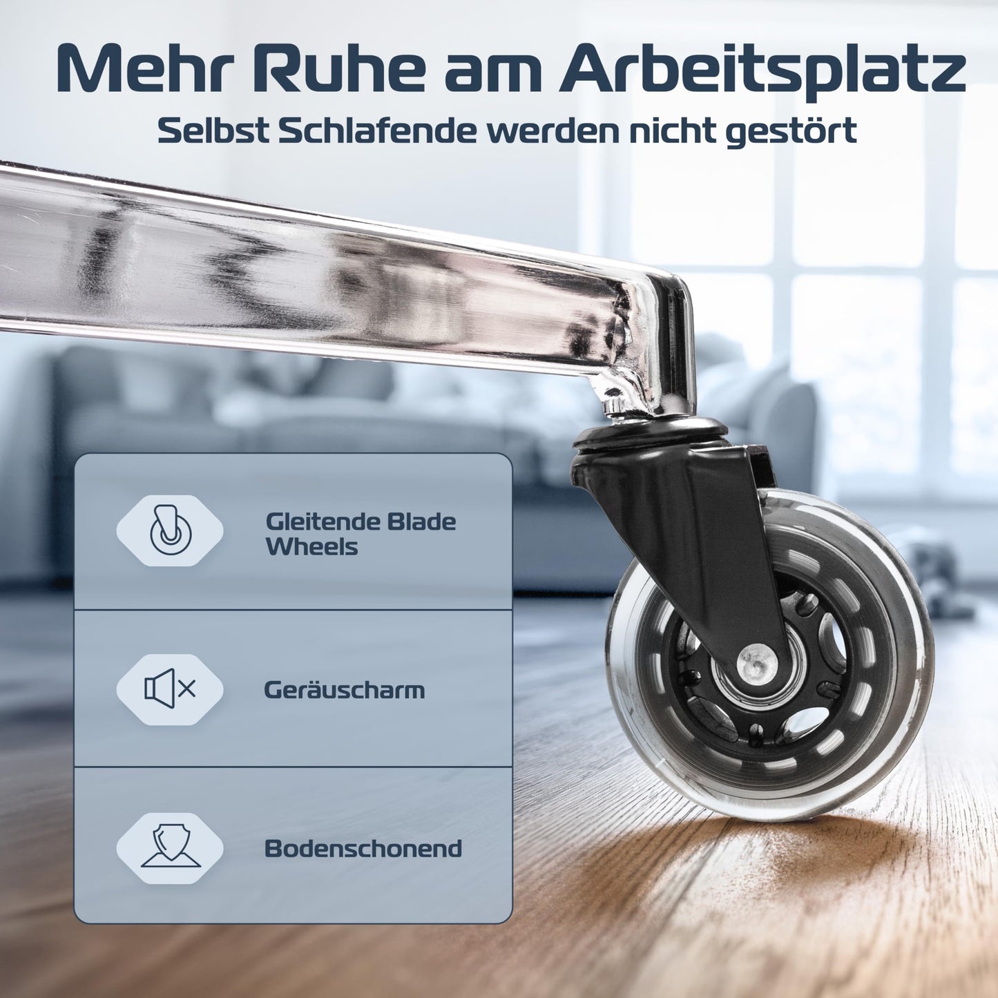 CLOUVOU SmartSeat Bürostuhl Ergonomisch [TESTSIEGER] Schreibtischstuhl 100% individuell einstellbar | Büro Stuhl & Gaming Stuhl | Computerstuhl Home Office Chair Ergonomic | Drehstuhl 150 kg
