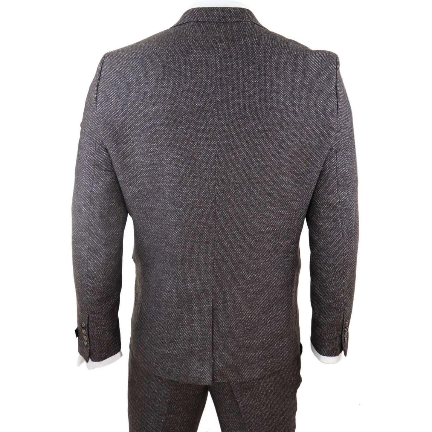 TruClothing.com Herrenanzug 3 Teilig Tweed Design Blinders 1920 Stil Wollenanteil