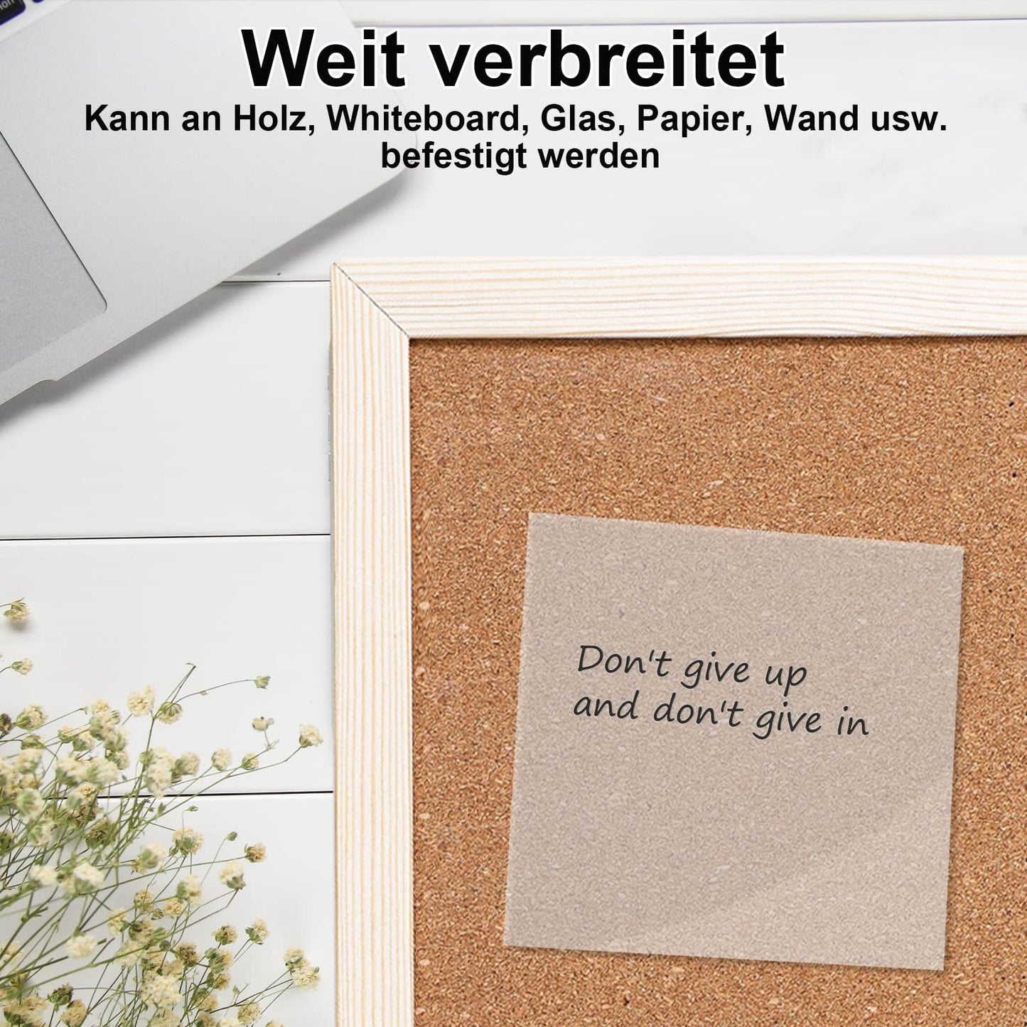 150 Blätter Transparente Haftnotizen, Wasserdichte Selbstklebendes Sticky Notes, Wiederbeschreibbare Notizzettel für Schule/Büro/Hause