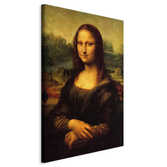 murando - Wandbilder Mona Lisa 60x90 cm 1 tlg - Wand Deko Vlies Leinwand Bilder Groß Wanddeko Wohnzimmer Schlafzimmer KunstdruckeAbstrakt Kunst l-G-10000-b-a
