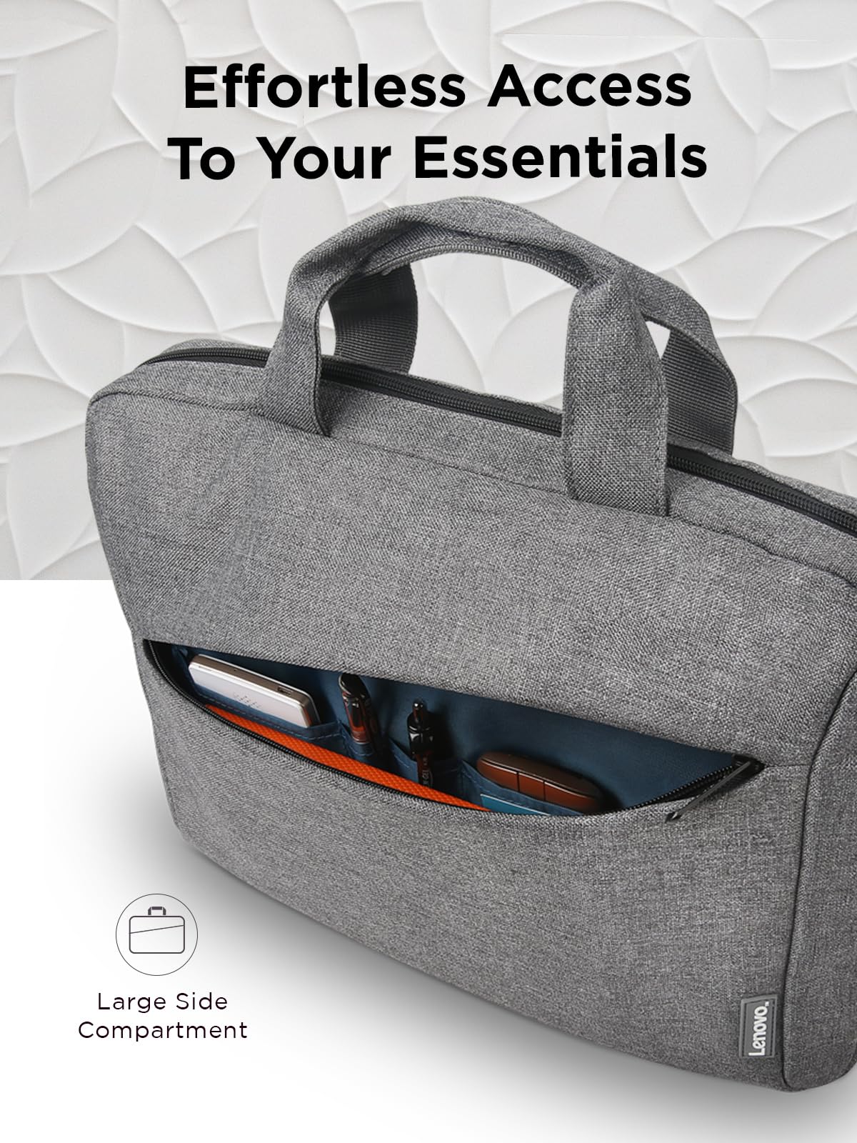 Lenovo Casual Toploader T210 Notebooktasche 39.6 cm (15.6 Zoll) Toploader-Tasche Grau