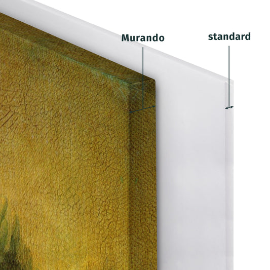 murando - Wandbilder Mona Lisa 60x90 cm 1 tlg - Wand Deko Vlies Leinwand Bilder Groß Wanddeko Wohnzimmer Schlafzimmer KunstdruckeAbstrakt Kunst l-G-10000-b-a