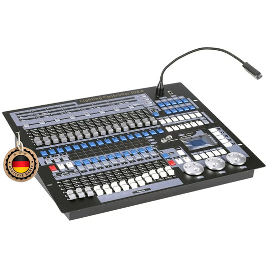 ETEC Professional DMX Easy Master 1024 Lichtsteuerung Lichtmixer Licht Light LED DMX Controller mit 1024 Steuerkanälen Veranstaltung Bühnenbeleuchtung