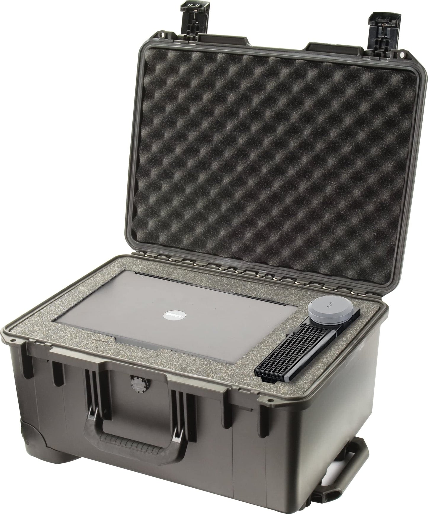 PELI Storm IM2620 Ultra Robuster Reisekoffer für Outdoorequipment, Wasser- und Staubdicht, 46L Volumen, Schaumstoffeinlage (Anpassbar), Schwarz