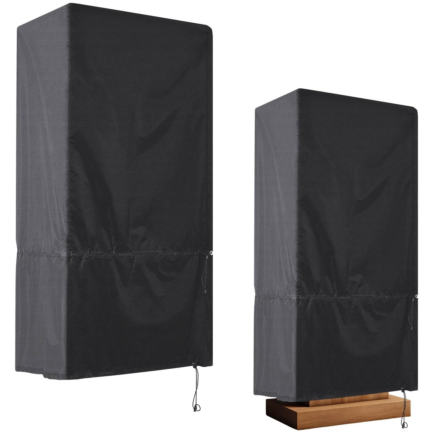 Ribbonlic Podium Schutzhülle für Kanzel, Rednerpult, wasserabweisend, PVC-beschichtetes Polyester, Podiumabdeckung für Podiumständer, Lehrer, Staffelei, Schreibtischregal, 61 cm L x 45 cm B x 124 cm H