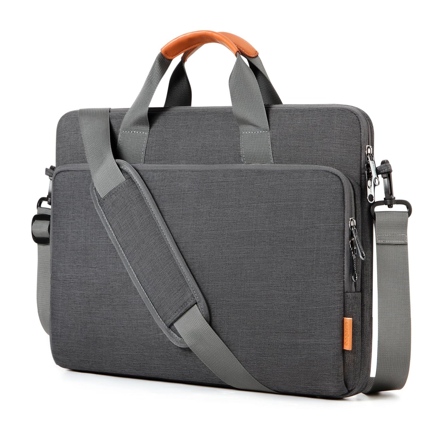 bagasin Laptoptasche Laptop Aktentasche Passt bis zu 15 15,6 16 Zoll Laptop Erweiterbare Wasserdichte Schultertasche Umhängetasche Tragetasche Notebooktasche PC Computer Tasche