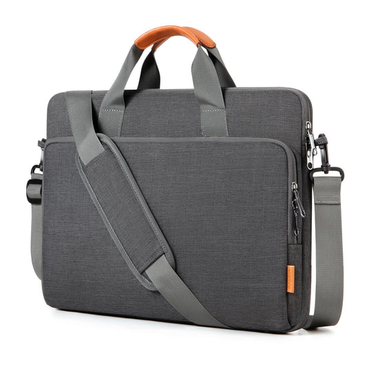 bagasin Laptoptasche Laptop Aktentasche Passt bis zu 15 15,6 16 Zoll Laptop Erweiterbare Wasserdichte Schultertasche Umhängetasche Tragetasche Notebooktasche PC Computer Tasche