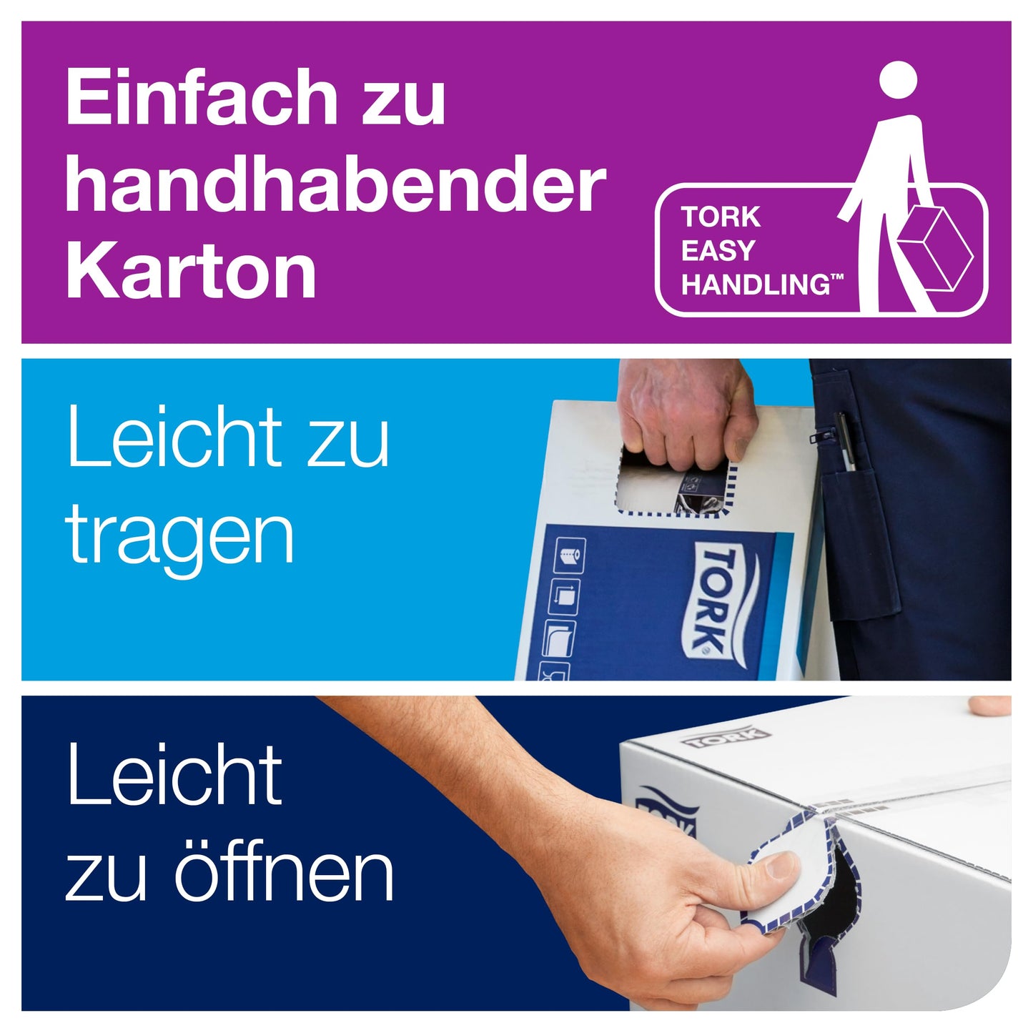 Tork weiches Waschtuch Weiß, Einzeltuchentnahme, Premium, hygienisch, 1 × 135 Tücher, 742200