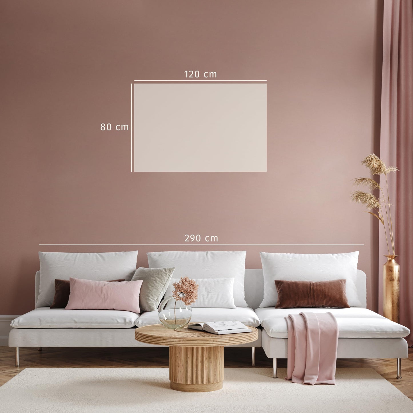 murando HandArt Claude Monet 120x80 cm 1 tlg - Wand Deko Vlies Leinwand Bilder Groß Wanddeko Wohnzimmer Schlafzimmer Kunstdrucke Abstrakt l-G-10002-b-a