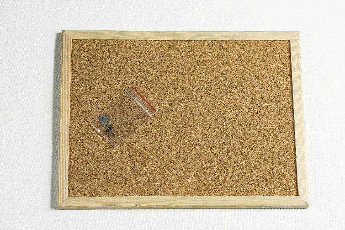 RAWWEST.BIS Pinnwand Kork mit Holzrahmen 60x100 cm - Korktafel Memoboard ideal für Büro Schule und Kinderzimmer, Korkpinnwand mit Rahmen aus Holz, Korkplatte Korkwand - cork board