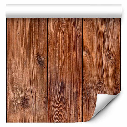 murando - Tapete selbstklebend 10m Wandtattoo dekorative Möbelfolie Dekorfolie Fotofolie Panel Wandaufkleber Wandposter Wandsticker - Holz 1602-13