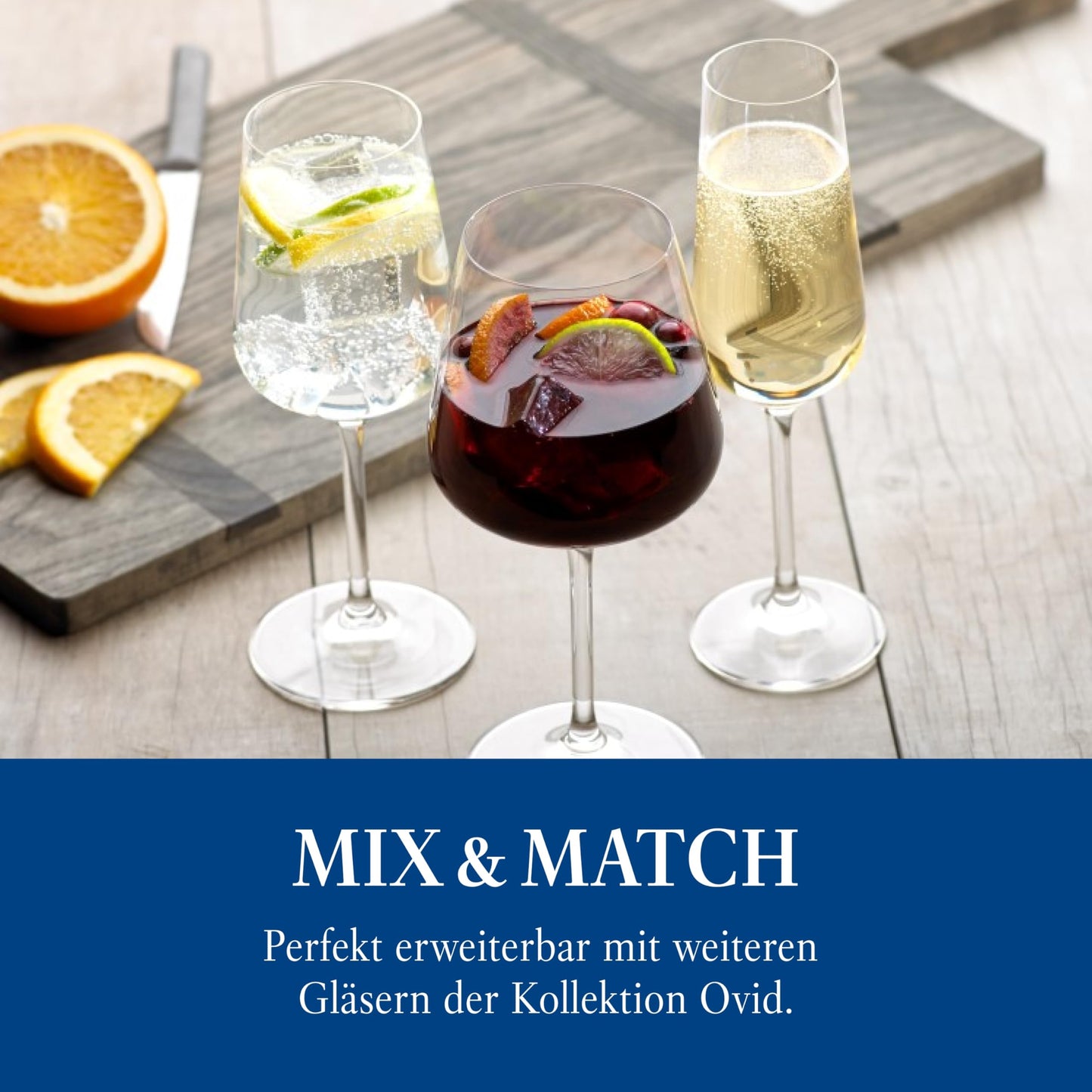 Villeroy & Boch – Ovid Wasserglas-Set 4 teilig 420 ml, Spülmaschinenfest, Wassergläser, Gläser Set, Besondere Trinkgläser, Gläser Für Wasser, Saftgläser, Kristallglas