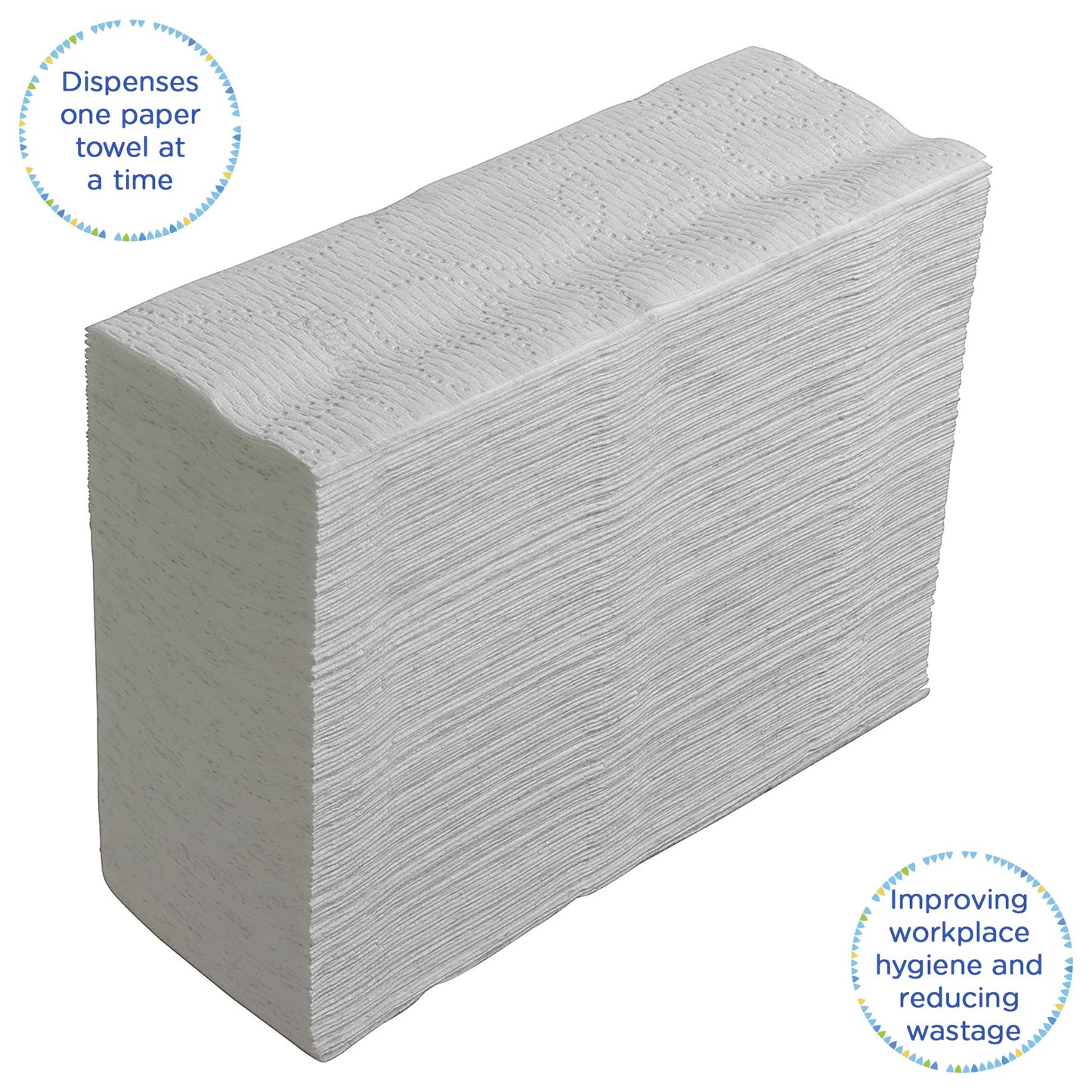 Kleenex Ultra Falt-Handtuchpapier 4633, weiß – 2-lagige Einmal-Papierhandtücher – 18 Packungen x 150 kleine Papierhandtücher (insges. 2.700)