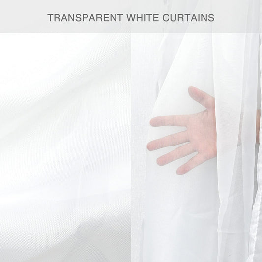 JTOOYS Weißer Vorhang für Hochzeit, 1 Stück, 130 x 550 cm, Vorhang, Hochzeitsbogen, Wandbehang, romantisch, Hochzeit, Dekoration für Wohnzimmer, Hochzeitsfeier, Zeremonie, Bühnendekoration