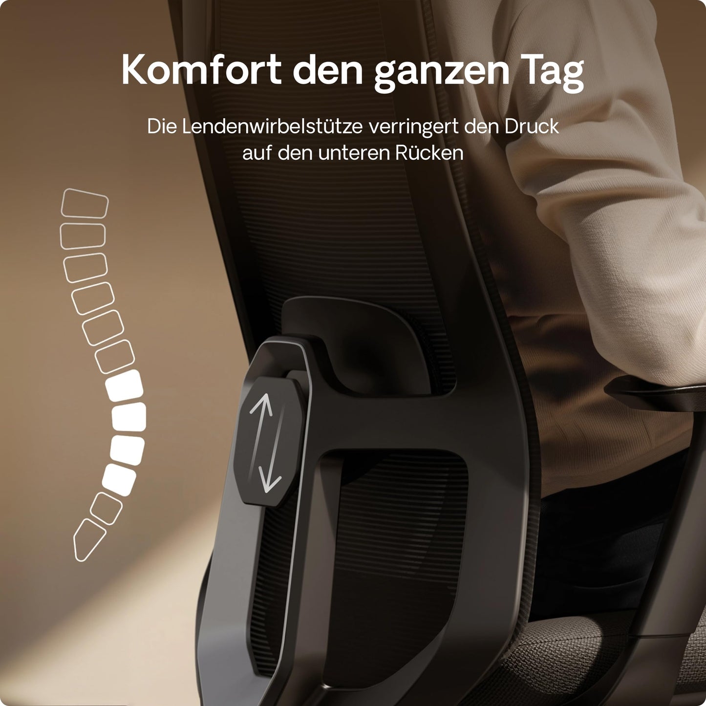 Desktronic SitOne ergonomischer Bürostuhl verstellbar