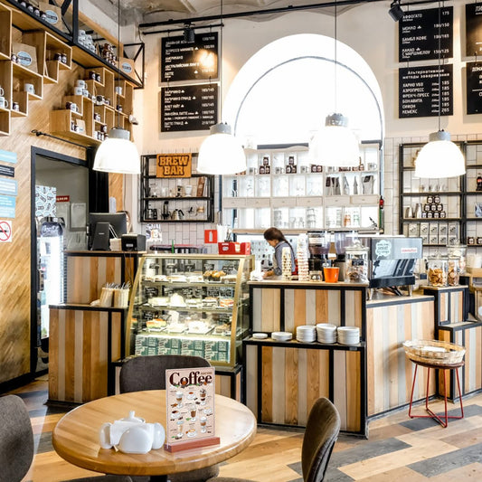 URbantin A5 Ständer Aufsteller Acryl Tischaufsteller,5 Stück T-Ständer Werbeaufsteller T-Aufsteller,Doppelseitig Schildhalter für Restaurant,Hotel,Dokumente,Büro, Geschäft (Holzsockel)