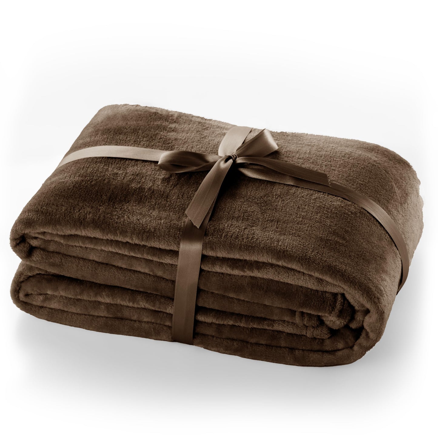 DecoKing Kuscheldecke 70x150 cm braun Decke Microfaser Tagesdecke Fleece weich sanft kuschelig Schoko Brown Chocolate Mic