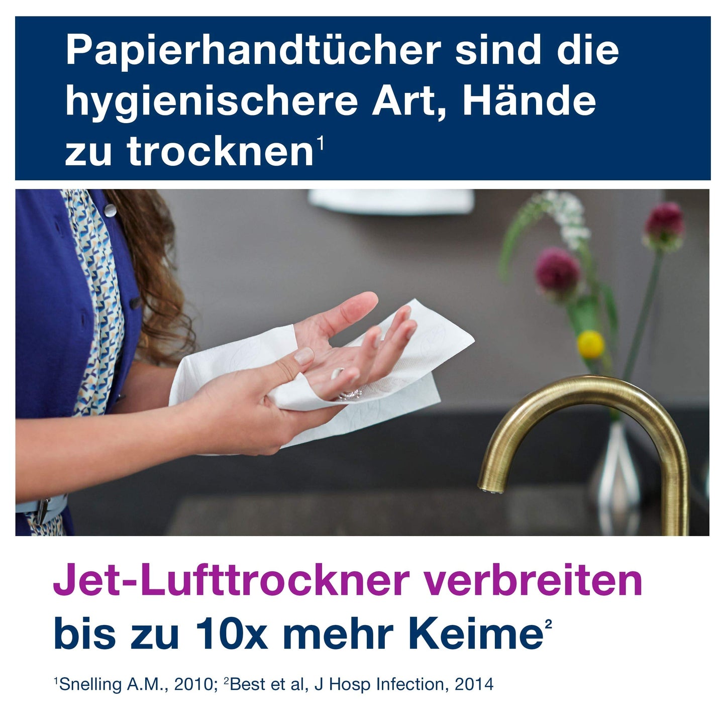 Tork Zickzack Papierhandtücher Advanced 290163 - H3 Falthandtücher für Papierhandtuchspender - saugfähig und reißfest, 2-lagig, weiß, groß - 15 x 250 Tücher