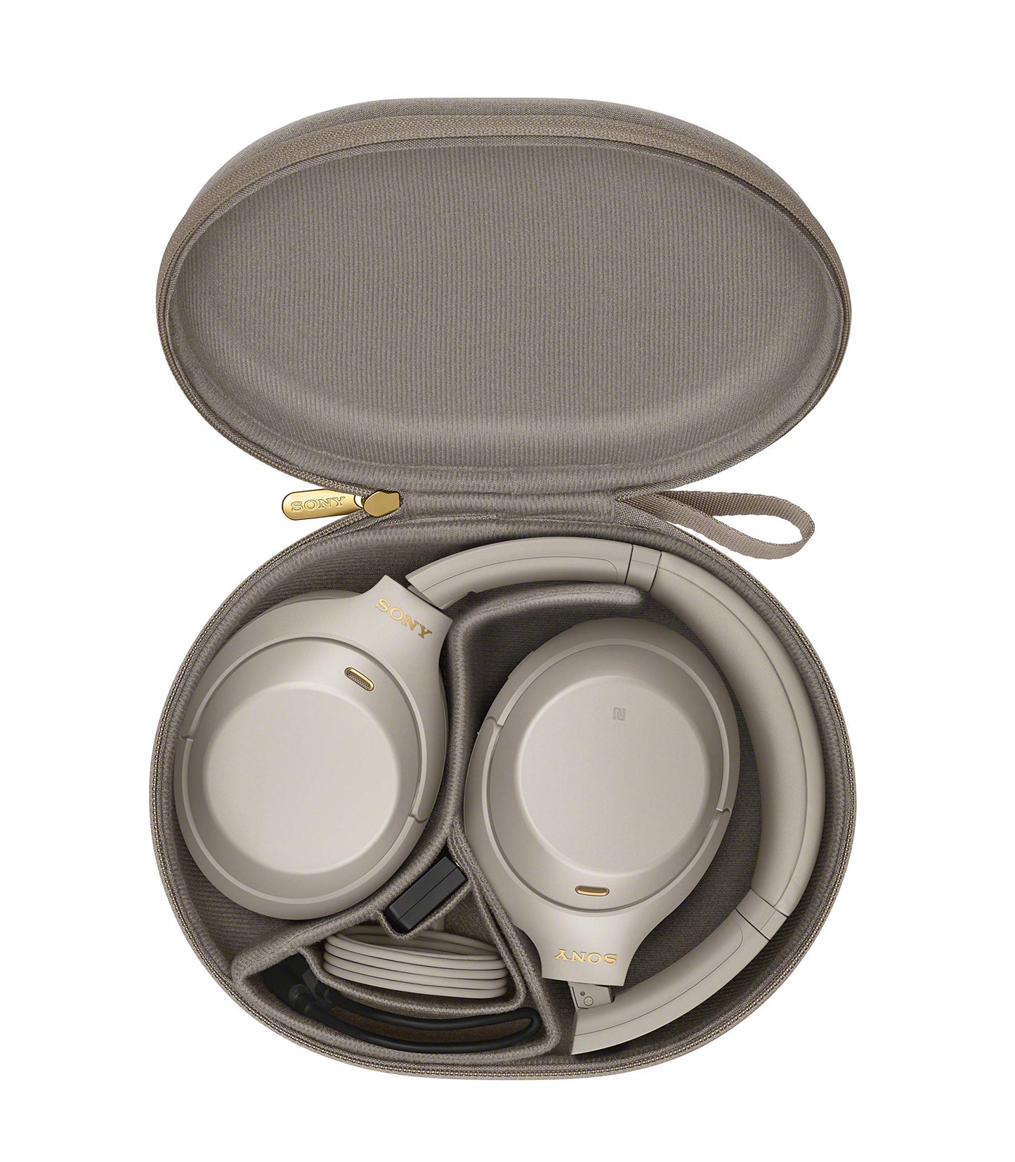 Sony WH-1000XM4 kabellose Bluetooth Noise Cancelling Kopfhörer (30h Akku, Touch Sensor, Headphones Connect App, Schnellladefunktion, optimiert für Amazon Alexa, Headset mit Mikrofon) Platin Silber