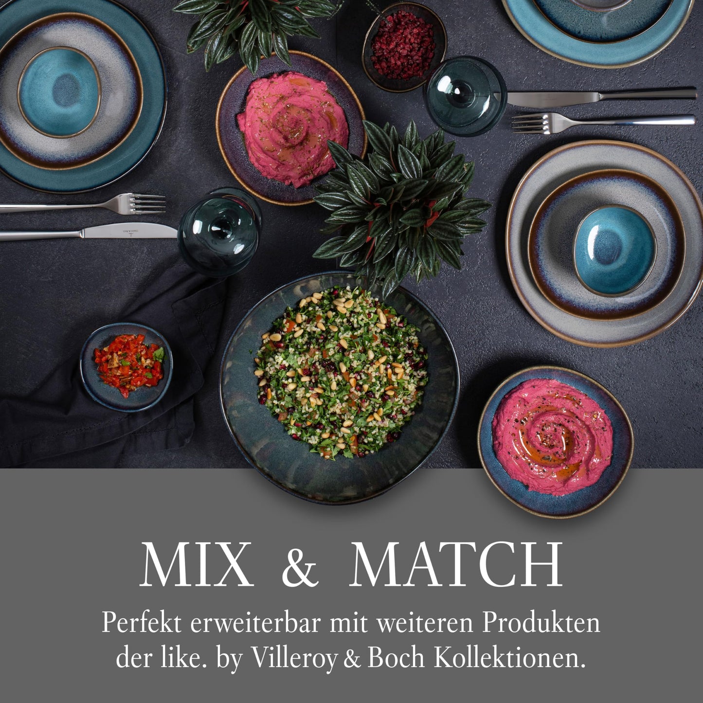 like. by Villeroy & Boch Lave beige Frühstücksset 6tlg