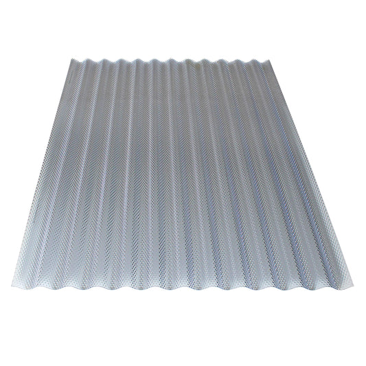 KAISER plastic® 5er Set Wellplatte Wabe | Xtra Strong (PC) | Wabenstruktur und klar | 2,6mm Stärke | Welle 76/18 | 90 x 120 cm | Made in Germany