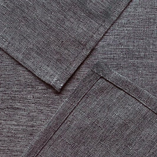 Tischdecke Wien, Moderne und fleckabweisende Mitteldecke für das ganze Jahr, anthrazit, 85x85 cm